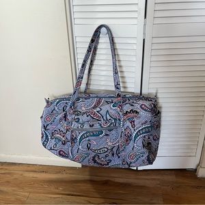 Vera Bradley Iconic Large Duffel in Makani Paisley